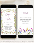 CHLOÉ Wildflower Wedding Invitation Digital