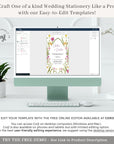 CHLOÉ Spring Wedding Invitation Digital Set