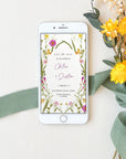 CHLOÉ Digital Save the Date Flowers