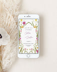 CHLOÉ Digital Save the Date Flowers