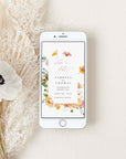JUNE Wildflower Save the Date Digital