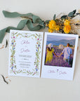 CHLOÉ Spring Flower Wedding Invitation Template