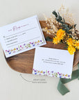 CHLOÉ Floral Wedding Invitation Card Set Printable