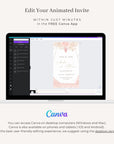 AURORA Rose Gold Save the Date Video Template