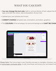 ROSITA Animated Wedding Invitation Video Template
