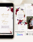 ROSSELLA Wedding Invitation Video Template