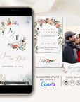 NATALIA Christmas Save the Date Video Template
