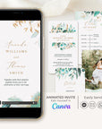 ESMERALDA Wedding Invitation Video Template