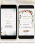NATALIA Christmas Wedding Invitation Video Template
