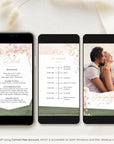 ANTEA Wedding Invitation Video Template - Sage Green & Blush