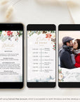 NATALIA Christmas Wedding Invitation Video Template