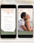 ANTEA Save the Date Video Template - Sage Green & Blush