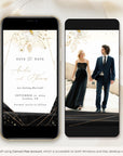 ANTEA Save the Date Video Template - Black & Gold