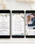 NEVE Winter Wedding Invitation Video Template