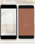 LAURA Save the Date Video Template - Terracotta