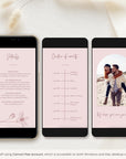 GIGLIOLA Wedding Invitation Video Template - Pink