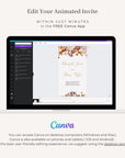 MARIGOLD Fall Boho Wedding Invitation Video Template