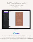 GIGLIOLA Wedding Invitation Video Template - Terracotta