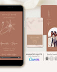 GIGLIOLA Save the Date Video Template - Terracotta