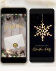 Animated Christmas Party Invitations Template