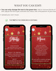 Animated Christmas Invitation Video Template