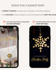 Animated Christmas Party Invitations Template