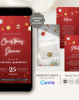 Animated Christmas Invitation Video Template