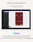 Christmas Holiday Party Invitation Video Template