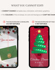 Animated Christmas Party Invitation Christmas Tree