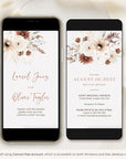 LAUREL Boho Wedding Invitation Video Template