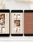 LAURA Save the Date Video Template - Terracotta