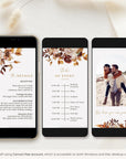 MARIGOLD Fall Boho Wedding Invitation Video Template