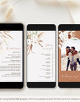 LAUREL Boho Wedding Invitation Video Template