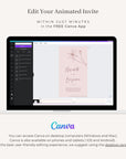 GIGLIOLA Wedding Invitation Video Template - Pink