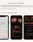 LUSTER Video Invitation for Birthday Party - Rose Gold