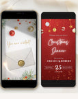 Animated Christmas Invitation Video Template