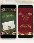 Christmas Holiday Party Invitation Video Template