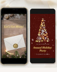 Business Christmas Party Invitation Video Template