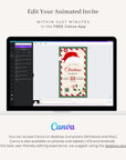 Santa Invitation for Christmas Party Video Template