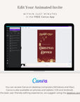Christmas Holiday Invitation Video Template