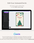 Christmas Tree Invitation Video Template