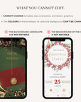 Animated Christmas Invitation Video Template