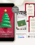 Animated Christmas Party Invitation Christmas Tree