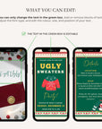 Ugly Sweater Party Invitation Animated