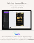 Animated Invitation New Years Eve Party