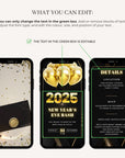 Animated Invitation to A New Year Party