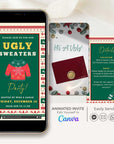 Ugly Sweater Party Invitation Animated