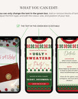 Ugly Sweater Christmas Party Invitation Video