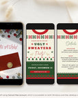 Ugly Sweater Christmas Party Invitation Video