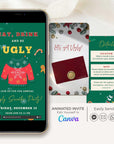 Ugly Christmas Sweater Invitation Video